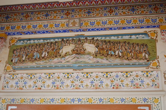 innerhalb des Jain-Tempels