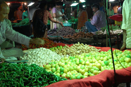 Gemuese-Markt in Chandigarh