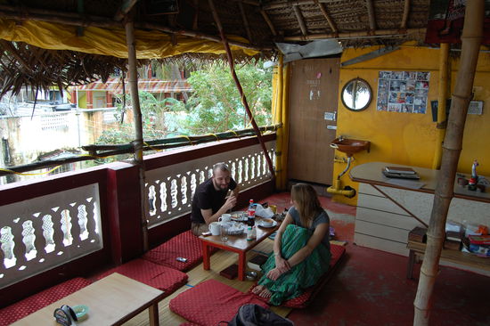 Shanti-Cafe in Mamallapuram