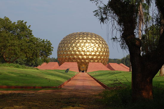 das Heiligtum von Auroville