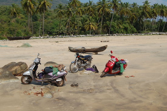 zweite Scootertour