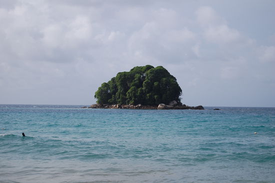 von der einen Insel auf die andere schaun