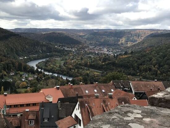 21 Feste Dilsberg - Blick in Richtung Heidelberg