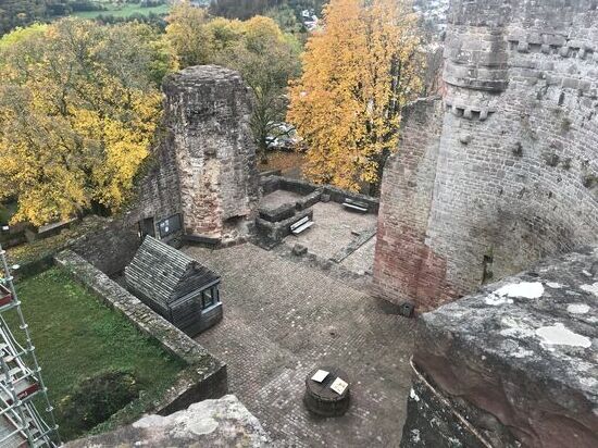 22 Feste Dilsberg - Burghof