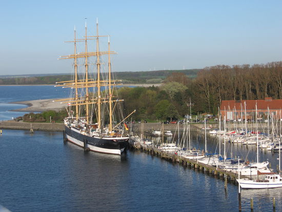 Bild 2 Viermaster "Passat" an der Trave