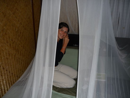 ... und von innen (ea gab Mueckenviech en masse!)...