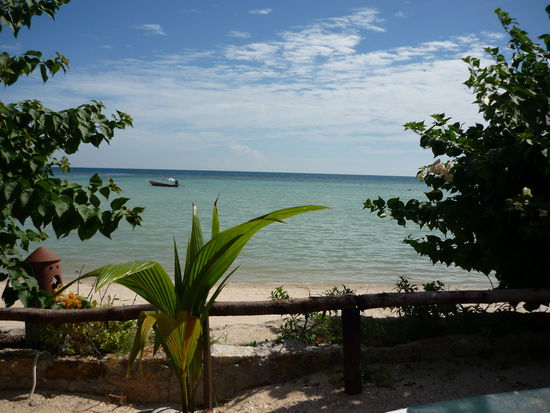 ... von der Liege aufs Meer...