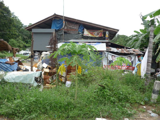 ... eine einheimische Muellkippe - es hat abartig gestunken!...