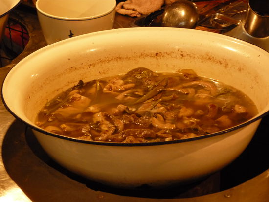 ... und das nicht! Das sin Eingeweide...