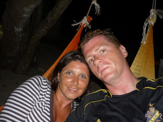 ... in der Haengematte...