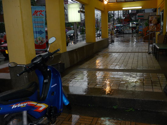 So sah es ca. eine Minute nachdem der Weltuntergang begonnen hatte aus...