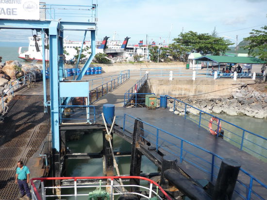 Die Faehranlegestelle...