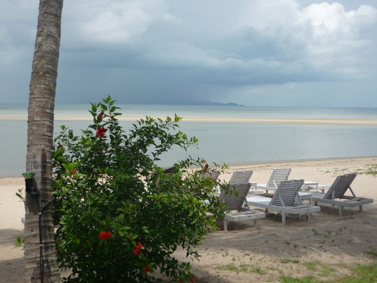 Der Strand - voellig einsam und einfach schoen...