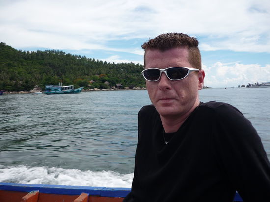 ...und Fri geniesst die Aussicht!