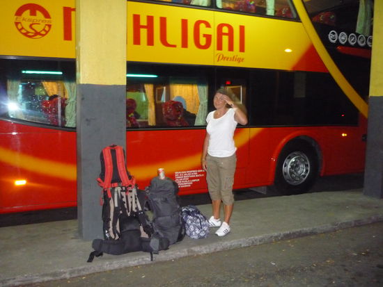 Das war nicht unser Bus...