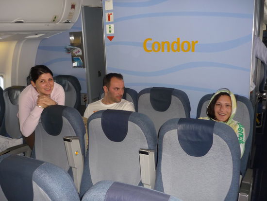 Kurz vor der Landung in Phuket