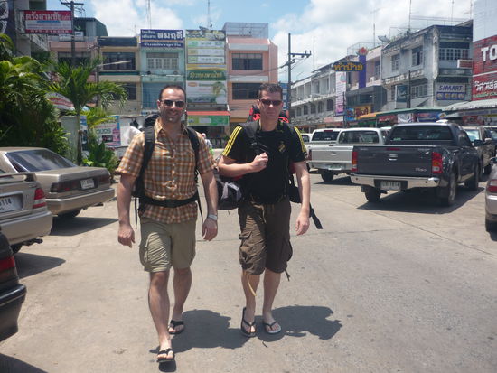 Gut ausgeschlafen treten wir die Weiterreise an...