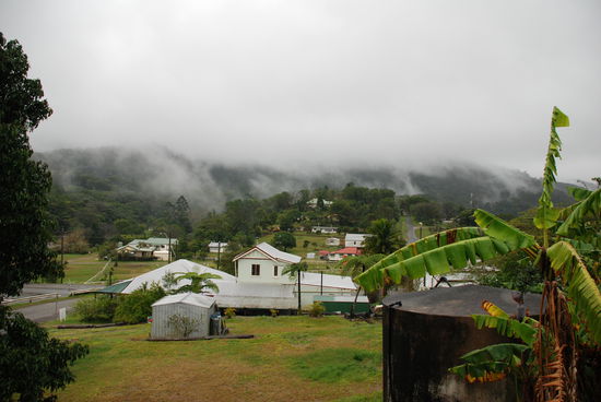 Der Ausblick haut einen um! Auf dem Foto sieht man den Nebel gut