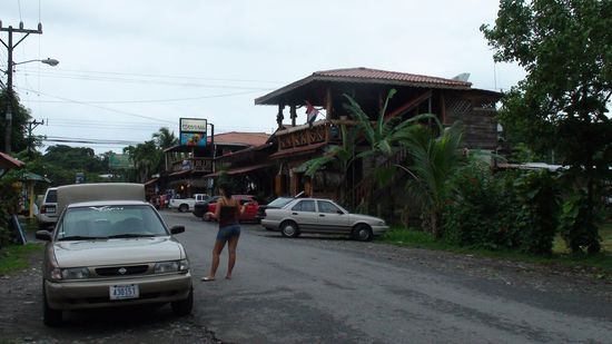 Haupt Strasse in Cahuita