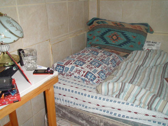 Mein Matratzenschichtbett