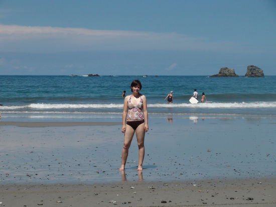 Am letzten Tag war Strand angesagt