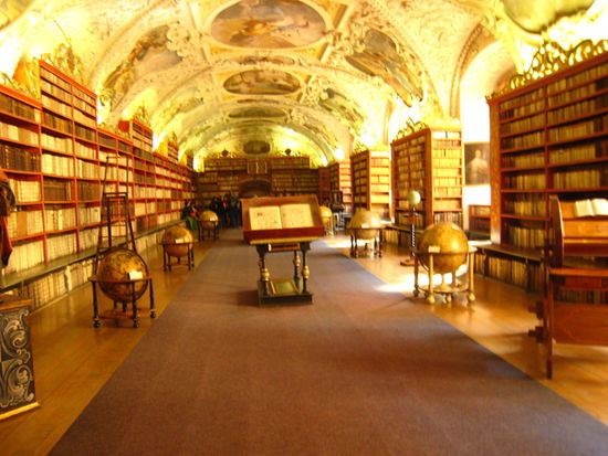 Der wunderschöne Bibliothekssaal