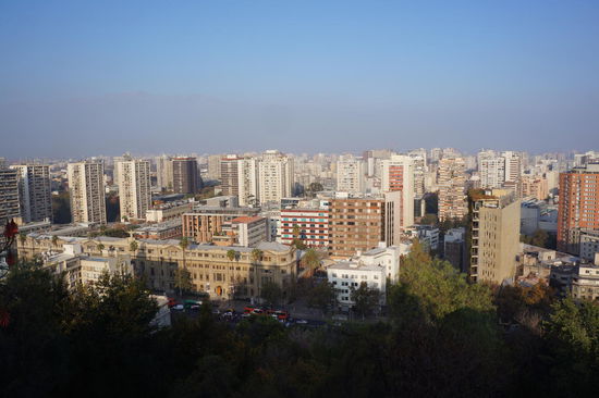 Skyline von Santiago