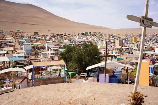Friedhof im Norden von Chile