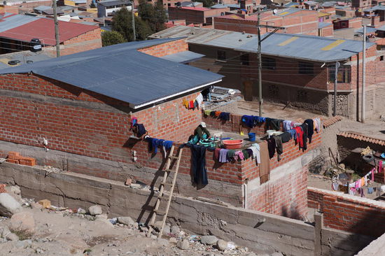 Beim Wäsche waschen!