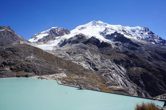 Huayna Potosi noch von unten!