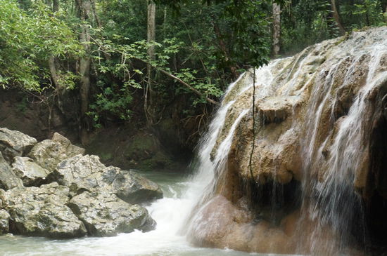 Der heiße Wasserfall