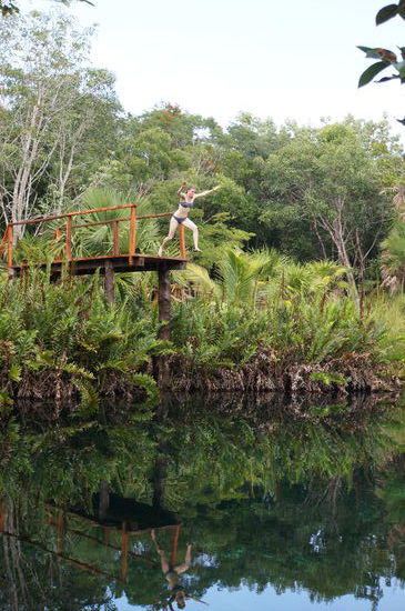 Auf die Plätze, fertig und platsch ins kühle Nass