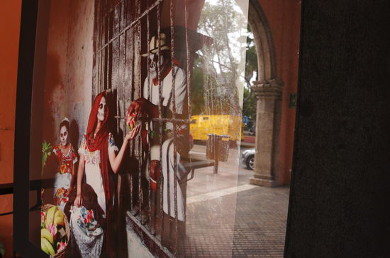 Werbeplakat für die Fiesta de las Animas