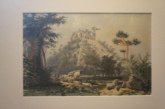 Chichen Itza, die große Pyramide vor der Restaurierung