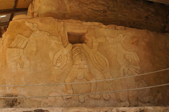 Kopfloser, geopferter Krieger