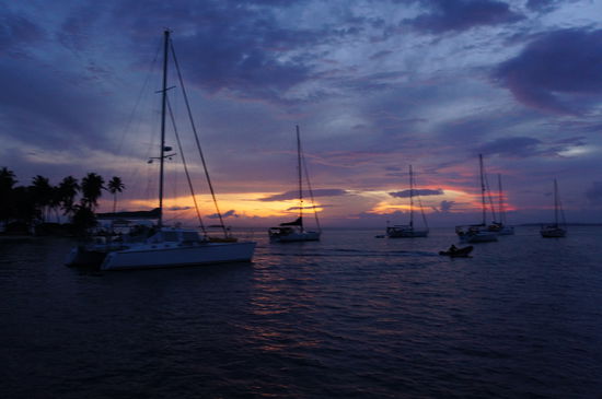 Abendstimmung in der Karibik