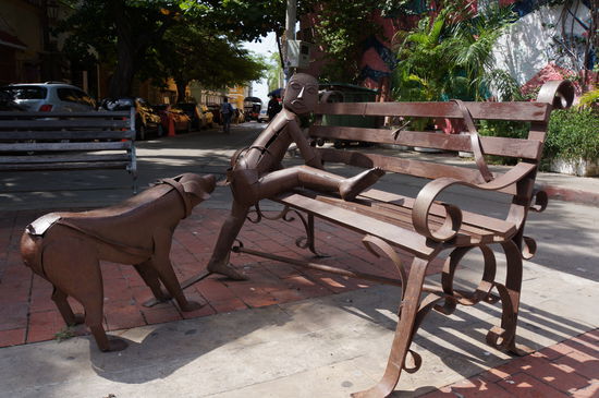 Blechkunst in Cartagena