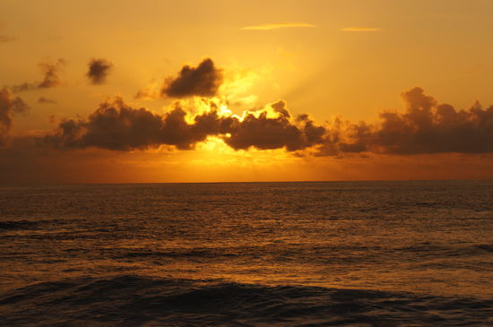 Sonnenuntergangsspektakel