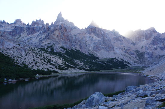 Abendstimmung an der Laguna Frey