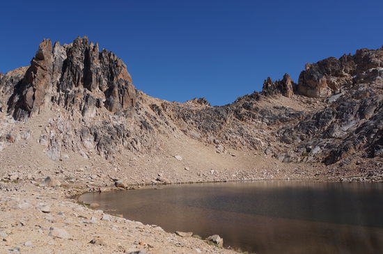 Auch dieser Anstieg muss bewältigt werden