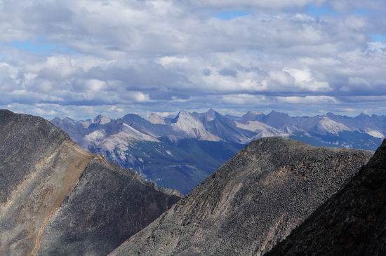Berge soweit das Auge reicht