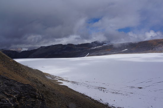 Eis soweit das Auge reicht