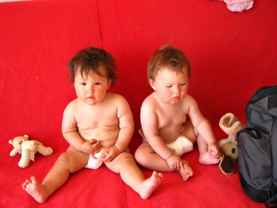 Windelpupser (nach dem Wickeln)