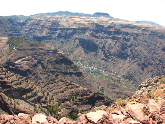 Blick ins Valle Gran Rey