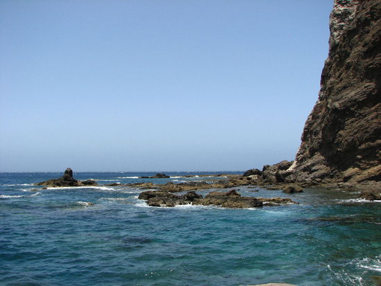 In der Bucht von Alojera.