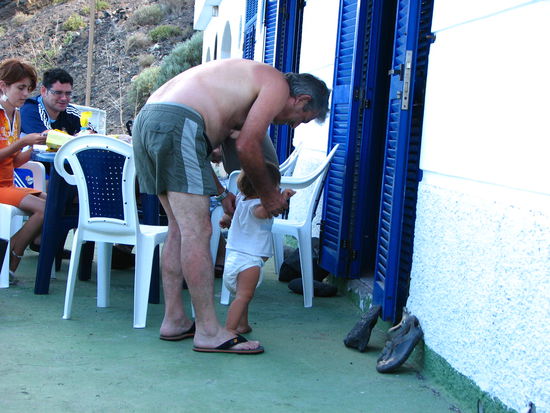 Yara will nun laufen lernen.