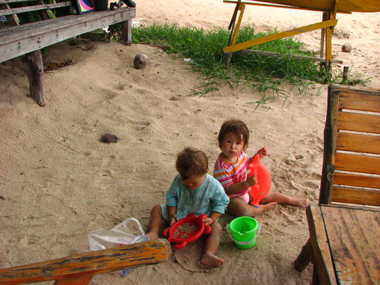 Sand gibt es hier genug.