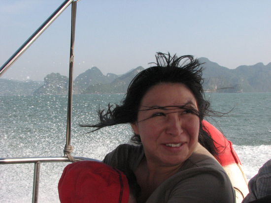 Überfahrt nach Rong Cai