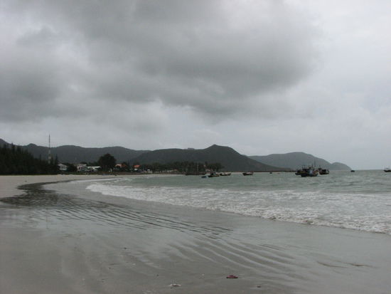 Das Wetter spielt noch nicht ganz mit.