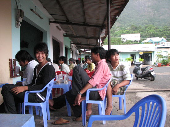 Cafe`in Ben Dam auf Con Dao